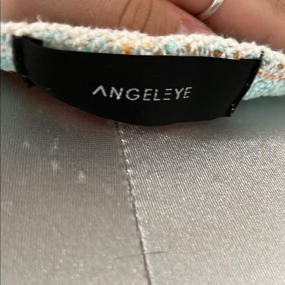 Angel Eye Colorful Crochet Patchwork Dress Size M - Picture 4 of 4